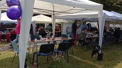 Array of gazebos